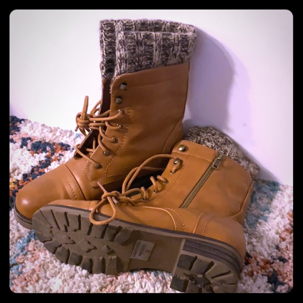 Brown boots
